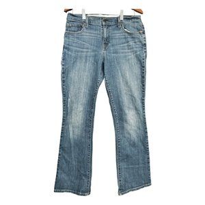 Levis 515 size 14 M Boot Cut Distressed Denim Jean